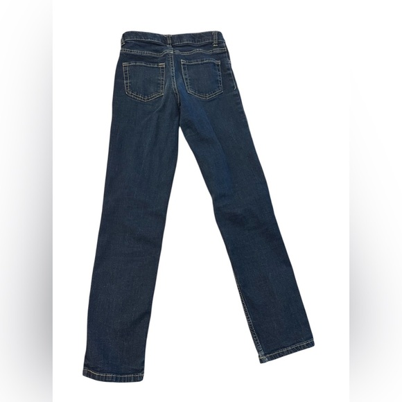 Cat & Jack Girls 12 Blue Straight Jeans and Girls 12 Black Skinny Jeans BUNDLE! - Picture 4 of 13